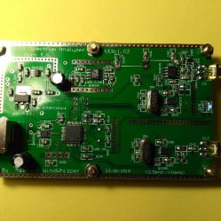 SI5351 frequency sweeper spectrum analyzer