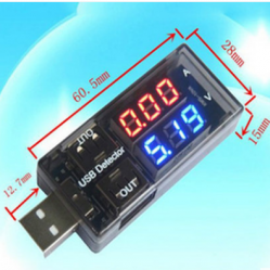USB Current Voltage Tester Meter USB Voltage Ammeter